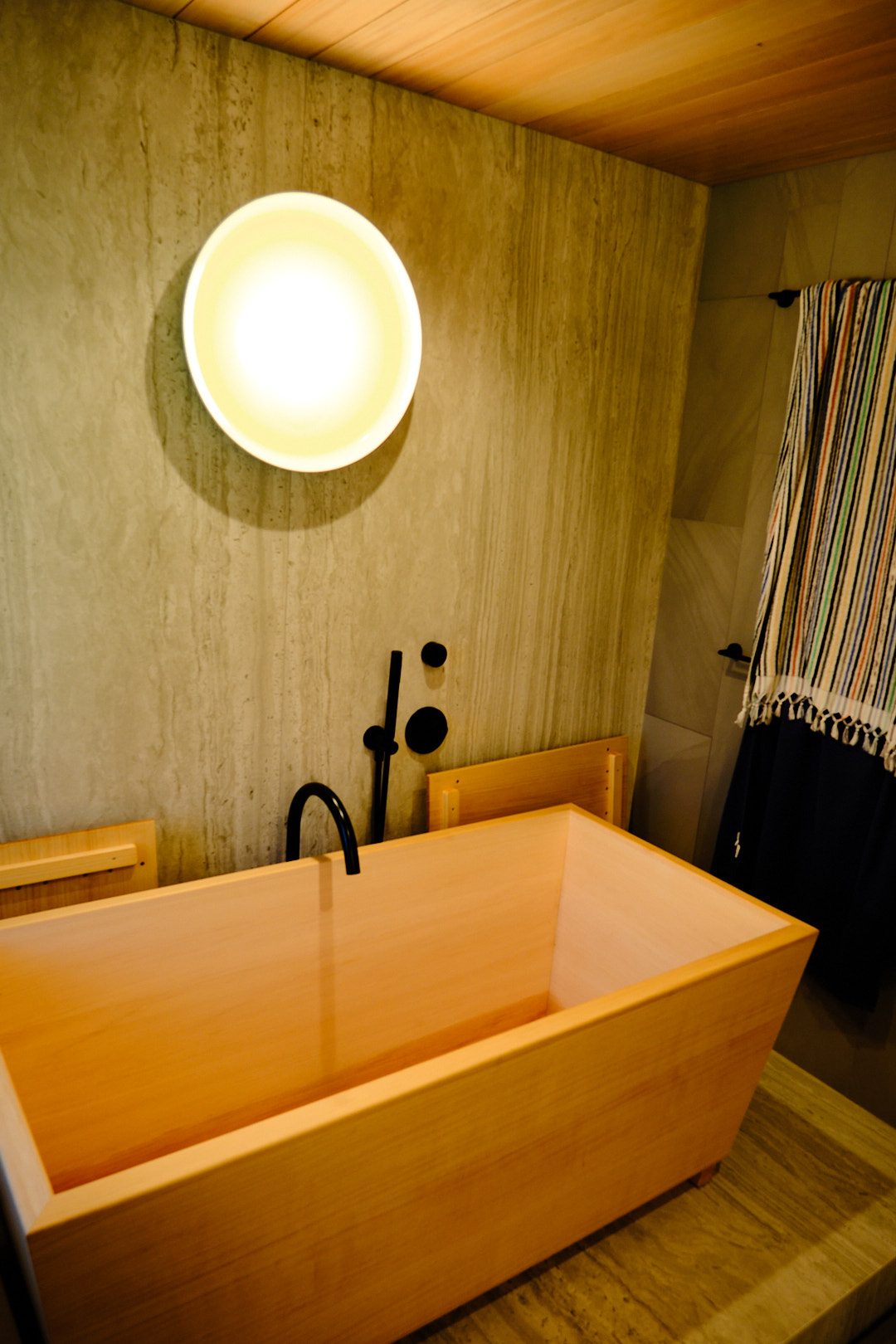 Painting Division, Atherton residence bath with soaking tub